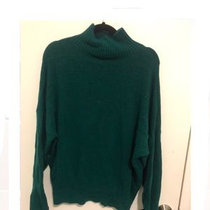 Express Green turtleneck